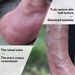 Real Handmade Dildo, 8.26'' Realistic Dildo with Suction Cup, Lifelike Penis. Flexible Adult Sex Toy, Stimulation G-spot and Anal Play for Men and Couples(Farm Worker)