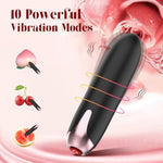Strap-On Realistic Vibrating Dildo Wearable Harness With Bullet Vibrator, Detachable Silicone G Spot Stimulator, Vagina Massager Female Masturbator Sex Toys For Women Lesbian Couple (Black)