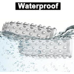 Finger Vibrator Sleeves Accessories 2Pcs Finger Sleeve Vagina Clitoral Nipple G-Spot Stimulator Anal Vaginal Expander Reusable Anal Nipple Sex Massager Stimulation For Couples Lesbian Gay (White)