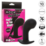 Rock Bottom Curved Probe, 10 Functions Waterproof Silicone Prostate Massager Vibrating Butt Plug - Se-0835-10-3