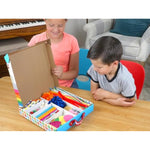200+ Pcs First Arts & Crafts Set for Kids Ages 3-8, Preschool DIY Craft Supplies