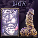 8.8" ?Rex | The Pride?Monster Dildo Sex Toys Anal Dildo Adult Toys Fantasy Dildo With Suction Cup Dildo, Adult Sex Toys For Women Men,L
