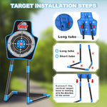 2 Bow And Arrow Sets With Led Light-Up,2 Foam Dart Guns For Kids 5 6 7 8 9 10+ Years Old, Archery Set With Standing Target For Boys & Girl, Ideal Gift