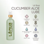 Cucumber Aloe Edible Water-Based Lubricant Clean Effective Ingredients Delicious, Long Lasting, Toy Safe, Non Sticky & Hypoallergenic. Ultimate In Luxury While Being Sustainable For Our Planet