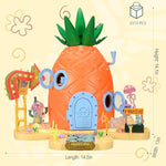 Toy Building Brick Blocks Toys Sets Display Box Kit Action Figures Pineapple House Patrick Stone Star Home For Boys And Girls Kids Age 2-4, 3-5, 5-7, 8-12 Fans Gift (2313 Pcs)