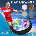 Hover Soccer Ball Set, Indoor Soccer Ball 4 In 1 Rechargeable Air Power Soccer With Led Lights And Foam Bumper Protection Gifts For Boys Girls 3 4 5 6 7 8-12 Year Old Kids