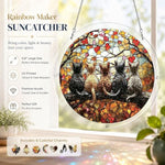 Cat Acrylic Puzzle Sun Catcher Decoration for Home or Office