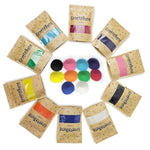 10 Color Craft Sand Pack - 11 lbs Vibrant Craft Sand & Play Sand