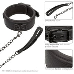 Nocturnal Collection Sturdy Collar With Detachable Leash, Perfect Bondage Gear & Accessories And Bdsm Toys - Se-2678-10-3