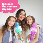 , Kids Karaoke Microphone | Includes Pre-Loaded Songs & Bluetooth | Kids Birthday Party Gift | Toy For All Ages 2, 3, 4, 5, 6+ Year Old Girls, Boys & Toddlers