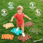 Stepping Stones For Kids, Non-Slip Balance Stepping Stones For Promoting Children'S Coordination Skills, Toddler Stepping Stones Obstacle Course For Kids Age 3 4 5 6 7+