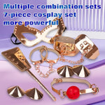 Bondage Kit Sex Toy Kit Bdsm Sex Handcuffs Sex Gags Restraints For Couple Handcuffs Restraints Spanking Paddle For Adults Sex Gift