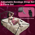 Sex Toys Bdsm Bondage Restraints Sex Harness Adjustable Bed Restraints Sex Straps Kit Sex Sling Handcuffs Cross Strap Blindfold Tickler Feather Bondage Gear & Accessories Adult Couples