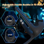 Anal Sex Toy Testicle Taint Stimulator With Adjustable Vibrating Cock Ring, Remote Control Vibrating Anal Butt Plug, Prostate Massager Penis Ring Vibrator For Men, Couples Male Adult Sex Toys