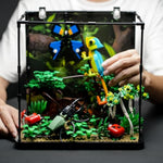 Flowers Botanical Butterfly Garden Building Set For Adutls,Animals Insect Tank Building Toy Set For Boys And Girls 12 Years Up 1284 Pcs