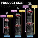 Realistic Hand Dildo With Strong Suction Cup Fist And Forearm Anal Plugs For Vaginal Or Anal Fisting Big Cilicone Huge Dildo For Men (Large) Black