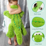 Alligator Stuffed Animal, 28 Inch Large Stuffed Crocodile Plush Toy, Soft Alligator Plush Pillow For Boys Girls
