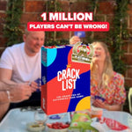 Crack List - The Crack-You-Up Categories Card Game | 2+ Players | Quick And Hilarious Game For Kids, Teens And Adults | Family Board Games