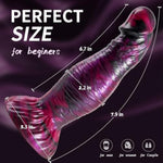Realistic Monster Dildo For Beginners, Lifelike Huge Silicone Dildos With Strong Suction Cup For Hands-Free Play, Anal Toys Soft Big Dog Penis Adult Sex Toy For G-Spot Pleasure For Women Man/Couple