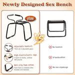 Sex Chair, Adjustable Bouncing Mount Sex Stool With Handrail, Weightless Position Sex Bench For Couples Sex Position Enhancer, Riding Sex Toy Sex Furniture For Couples Adult