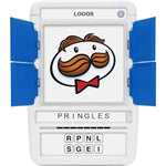 Logos Travel Game - Guess 100 Logos | Flash Cards With Slide Reveal Case | Card Game, Gift, Stocking Stuffer | Hours Of Fun For Kids And Adults | Ages 6+