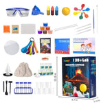 240+ Lab Experiments Science Kits, Chemistry Set, Crystal Growing, Erupting Volcano, Stem Activities Educational Toys Gifts For 3 4 5 6 Years Old Boys Girls Kids Toys
