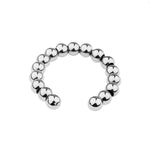 Metal Cock Ring With Multi Beads Male Enlargement Enhancement Time Lapse Penis Ring