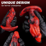Large Butt Plug Huge Thick Anal Plug Sex Toys For Men, 6.3" Wearable Knot Buttplug Silicone Anal Plugs Stretcher Trainer With Safe T Base, Monster Anal Dildo Vaginal Dialator Adult Toys For Women Men