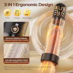 Electric Penis Pump Adult Sex Toys For Men, Automatic Male Masturbator Penis Extender Enlarger With 6 Training Pressure & 3 Suction Modes, Air Vacuum Water Dick Pump With Cock Ring For Men Erection