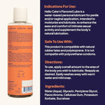 Hello Vanilla Chai Flavored Lube - Water-Based Personal Lubricant - Vegan, Sugar-Free, Gluten-Free - Easy Clean-Up - For Men, Women, And Couples, 8 Fl Oz