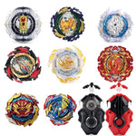 Battling Top Burst Gyro Toy Set Toy Gift For Children Boys Ages 6 8 10 12+ Combat Battling Game 12 Burst Spinning Tops 2 Two Way Launchers Grip Starter (Boze-B8)