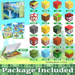 Magnetic Blocks, Magnetic Tiles Building Blocks, Magnet Cubes Stem Sensory Game Toys Christmas Birthday Gifts For Kids Boys Girls Age 3+ (Forest)