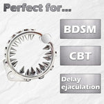 Spiked Chastity Device Cbt Testicle Toys Restraints Pennis Weights Weight Weighted Cock Ring Punish Fetish Stainless Steel Ball Stretcher Male Chastity Devices Bdsm Tools Sex Toy For Men Couples (S)