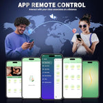 Prostate Massager Anal Vibrator, Ultra-Soft Silicone Sex Toys For Men Butt Plug With 9 Vibrating Modes App Remote Control Anal Plug Anal Dildo Adult Couple Toys