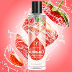 Personal Intimate Lubricant, Flavored Water-Based Lube, Silky Smooth Longlasting For Women, Men And Couples, Sugar-Free, Non-Staining, 6.8 Fl Oz (Strawberry)