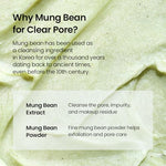 Mung Bean pH-Balanced Cleansing Foam for Sensitive Skin, 5.4 fl oz