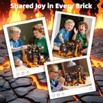 100Pcs Magnetic Blocks Monster Sensory Toys For Kids, Build Magwonder With Building Construction Playset, Stem Montessori Gifts For Boys And Girls