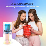 Dildolls - Flexible Dildo With Curved Style - Ultra Soft Silicone Dildo For Women Adult Sex - Smooth Penis Female Sex Toy - Women Sex Toys (Starlight)
