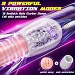 Penis Pump Male Sex Toys For Men - Adult Toys App Control Penis Enlargers With Training History Tracking, Male Masturbator Penis Vibrator Extender Water Vacuum Pump - 5 Pressure Suction& 9 Vibrations