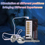 Electric Shock Toy Set For Beginner Thread Hollow Urethra Penis Plug Luxury Jewelry Base Anal Plug Accessories