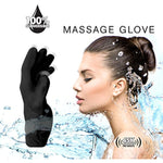 Fukuoku Black Right Hand Five Finger Vibrating Massage Glove - (Fits Medium To Large Hand)