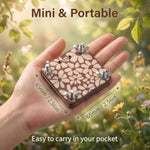 Mini Flower Press Kit for Arts and Crafts Lovers, Micro Pocket Flower Press Preservation Kit