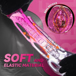 Male Masturbator Pocket Pussies For Mens Realistic Adult Sex Toys For Men Portable Male Sex Toy Flexble Spiral Texture Entry-Level Manual Sucking Insertion Penis Training