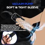 Penis Vacuum Pump, Manual Penis Enlarger Enlargement Extend Pump Air Pressure Air Pump Strengthen The Tightening Enhancer Extender Device For Men With Vacuum Tight Power Toy Wit 3Pcs Suction Sleeves