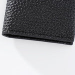 Condom Holder Case Storage For Men Gift Pu Leather Square Mini Purse (Black)