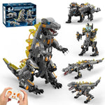 Dinasour Toys For Kids Building Set, 935 Pcs App & Remote Control Robotics Kit, 5-In-1 Tyrannosaurus/Triceratop/Crocodile/Robot/Monster Stem Toys For Boys Girls Age 6 7 8 9 10 11 12+ Year Old