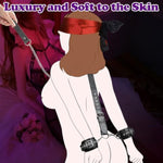 Sex Restraints Bdsm Bondage Adult Sex Toys - Neck To Wrist Bondage Restraints Set With Chain Behind Back Handcuffs Collar And Blindfold Bondage Gear Accessories, Sm Games Play Sex Toys For Women