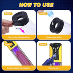 Electric Penis Pump Male Sex Toys Vacuum Pump With 4 Suction Intensities Automatic Penis Extender And 6 Rings, Adult Toys For Men Dick Enlarger Erection