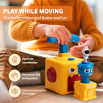 Balloon Launcher Car Toy Set,Balloon Powered Car For Kids Boys Girls 3+ And Classroom,Party Supplies Balloon Pump,Balloon Power Car (Duck)