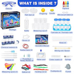 Science Kit For Kids,80 Science Lab Experiments,Scientist Costume Role Play Stem Educational Learning Scientific Tools,Birthday Gifts And Toys For 6 7 8 9 Years Old Boys Girls Kids